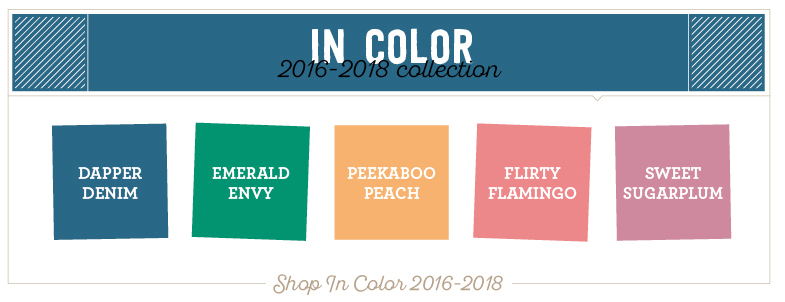 Auslaufende Farben InColor 2016-2018