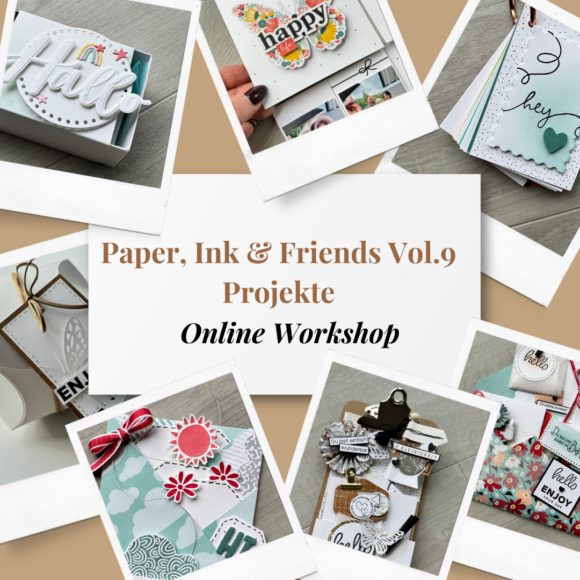 OnlineWorkshop zu den Projekten vom Paper, Ink & Friends Event Vol. 9